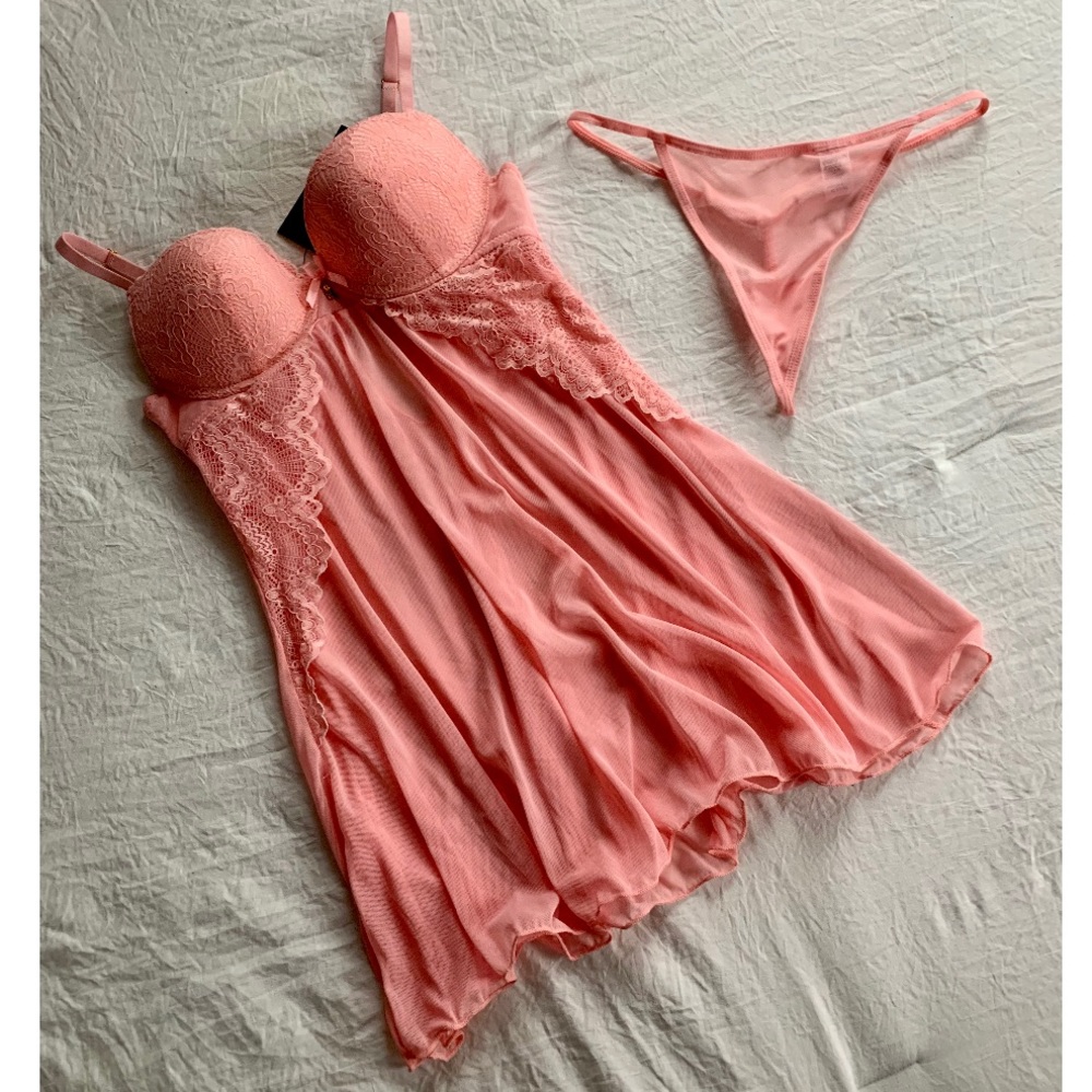 NWT Fashion Nova 2 piece lingerie set